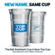 thumbnail image 2 of Vasos reutilizables de aluminio para fiestas, vaso superior, 473 ml, paquete de 30, 2 of 7