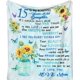 thumbnail image 1 of LHSHID Custom Blanket 15 Year Old Girl Birthday Gift Ideas Gifts for 15 Year Old Girls 15 Year Old Girl Birthday Gifts Blanket, 1 of 9