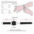 thumbnail image 3 of MS-906 Brown 30mm Hadley-Roma Men's Genuine Leather Watch Band, 3 of 3