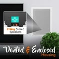 thumbnail image 4 of Pyle Home 6.5" 2 Way Enclosed In Wall/Ceiling Flush Mount Speaker Pair (2 Pack), 4 of 5