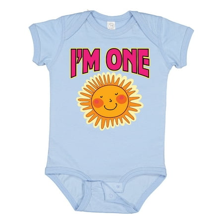 

Inktastic 1st Birthday Cute Sunshine Girls Baby Bodysuit
