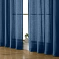 thumbnail image 1 of sasyxdc Rideaux Vert Sauge 72 Pouces de Long pour Chambre Salon Filtrant la Lumière Lin Doux Texturé Semi-Transparent Style Rustique Rideau de Porte Moderne Poche de Tringle 2 Panneaux 42x, 1 of 8