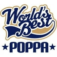 thumbnail image 2 of CafePress - Poppa (Worlds Best) Mug - 11 oz Ceramic Mug - Novelty Coffee Tea Cup, 2 of 3
