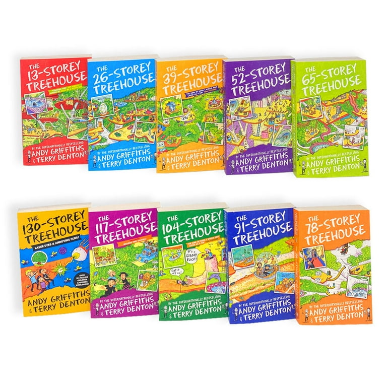【英語多読におすすめ】The Treehouse Series 10セット The Treehouse Series 10 Books Collection Set By Andy