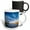 Multicolor, variant on 3drose, Ann Arbor Michigan Skyline 2, 11oz Two-tone Black Mug