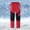 Snow pant-Red, variant on Gamivast Kids Snow Pants Boys Girls Hiking Fleece Lined Straight Leg Skiing Pants Outdoor Elastic Waist Winter Pant with Zipper Pockets Warm Clothes