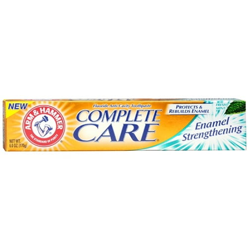 Arm And Hammer Complete Care Fluoride Anticavity Toothpaste 6 Oz, 2