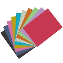 50 Pack A3 Vibrant Colored Poster Board / 10 Assorted Colors / 180 GSM Premium Cardstock, Thick Card Board Sheets for Crafts, Signs & DIY Projects (11.7 x 16.5 in)