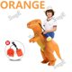 thumbnail image 1 of [SUGE] Disfraz Divertido De Navidad Halloween T-REX Cosplay De Dinosaurio Regalo De Cumpleaños Inflable, 1 of 4