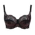 thumbnail image 4 of Panache BLACK/FIG Clara Full Cup Bra, US 36J, UK 36GG, 4 of 4