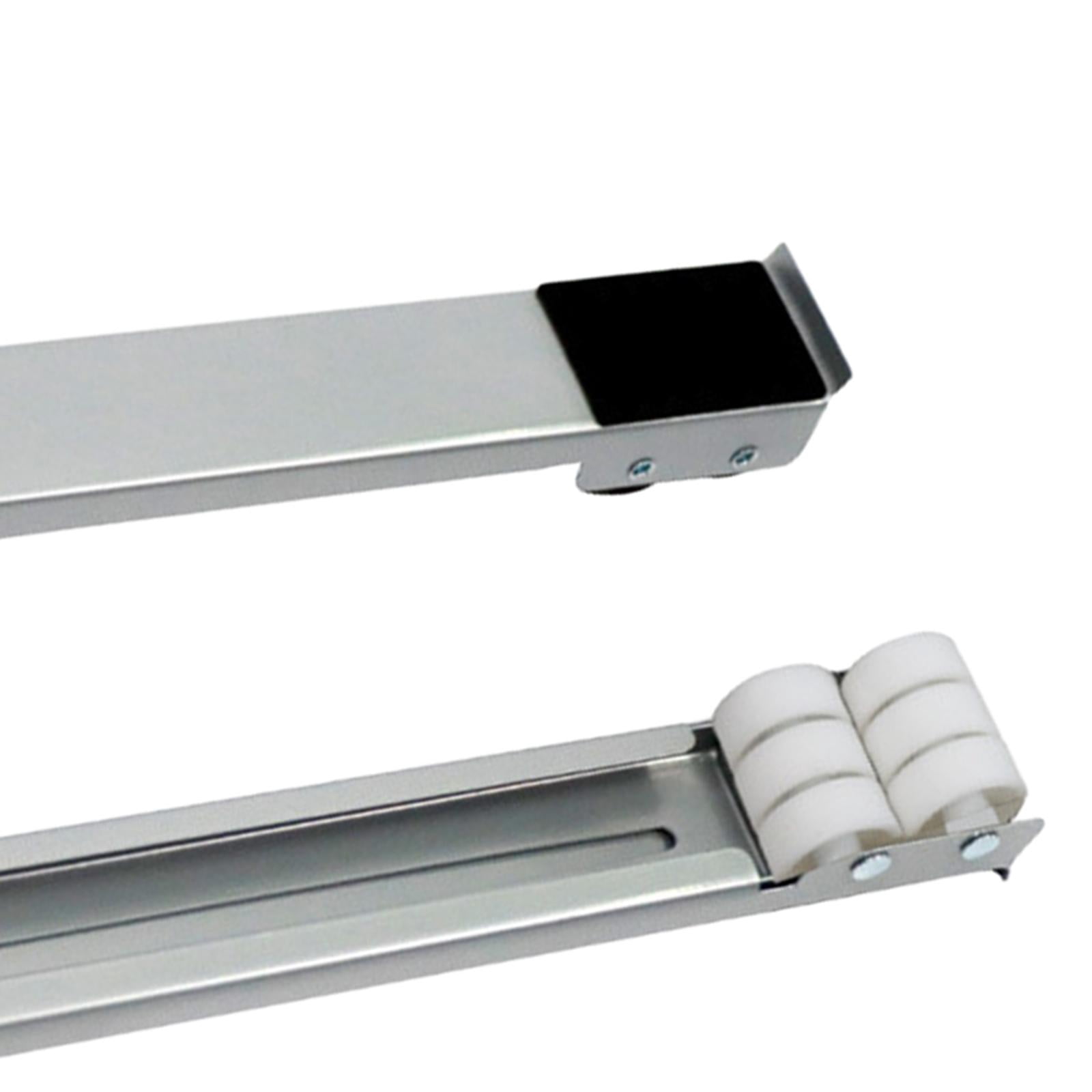 Esquirla 2Pcs Mobile Roller Base,Adjustable Appliance Rollers,Adjustable Extendable Mobile Rollers for Furniture Dryers, Refrigerators grey