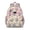 Pioneer Flower Floral, variant on Pioneer Flower Floral Print Pattern Backpack for School,Cute School Bag,Schoolbag with Adjustable Shoulder Straps & Padded Back,15.25"x11.5"x5.25"