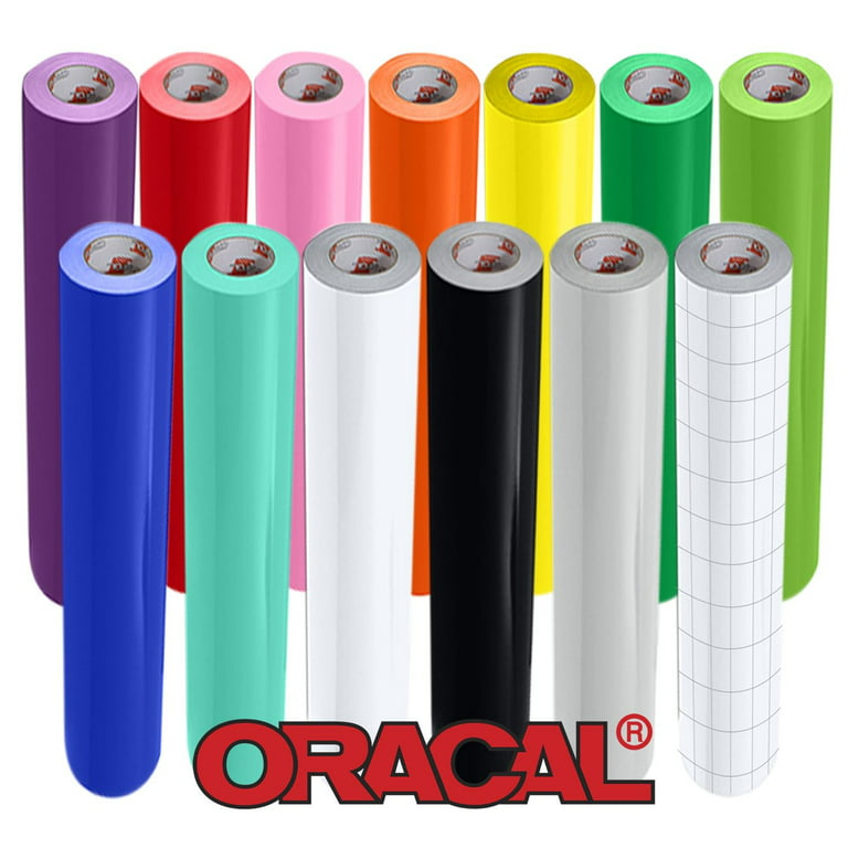 Oracal 651 Vinyl -12x5 Ft roll Adhesive Vinyl 61 Colors Available