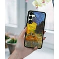 thumbnail image 5 of WIRESTER Shockproof Soft Rubber Cover Case for Samsung Galaxy S25+ / S25 Plus 6.7" 2025, Cafe Terrace At Night Van Gogh, 5 of 5