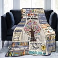 thumbnail image 4 of Book Lovers Gifts Reading Blanket Gifts for People Who Like to Read Gifts for Book Lovers Throw Blanket 50X60 Inch, 4 of 6