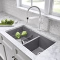 thumbnail image 4 of Blanco Ka-441125 Precis 33" Drop In Double Basin Granite Composite Kitchen Sink -, 4 of 7