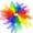 Mixed Color, variant on 12Pcs Candy Color Square Chiffon Scarves Kids Magic Tricks Performance Props
