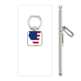 thumbnail image 1 of nevada america map stars tripes flag shape square cell ph  stand holder bracket universal support, 1 of 3