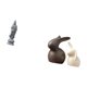 thumbnail image 5 of Figura De Porcelana Guan Yin, Escultura De Buda Femenina, Estatua De Conejo De Cerámica, Adorno, Regalo Tradicional Para Estantería, Armario, Escritorio, Decoración De Jardín., 5 of 8