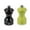 Black/Pistachio, variant on Peugeot Bistro Pepper and Salt Mill Set, 4in - Essential Kitchen Tools with Adjustable Grinding Precision, Beechwood Mills - Enhance Flavors in Everyday Cooking (Saffron/Grey)