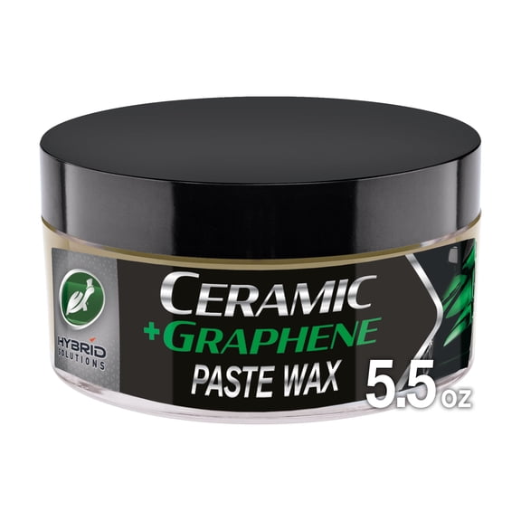 Turtle Wax 53737 Hybrid Solutions Ceramic Patent-Pending Graphene Paste Wax (5.5 oz), Black