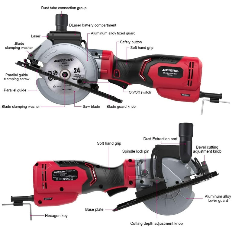 Meterk mini circular saw deals