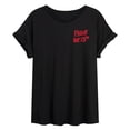 thumbnail image 2 of Jason Lives - Women's Oversized Graphic T-Shirt - Friday The 13Th, 2 of 5