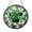 Acrylic 3.5 Inch, variant on Four Leaf Clover Stained Glass Suncatcher Window Hanging Decor, Botanical Green Clover Window Ornament With Leaf Design For Seasonal Window Art