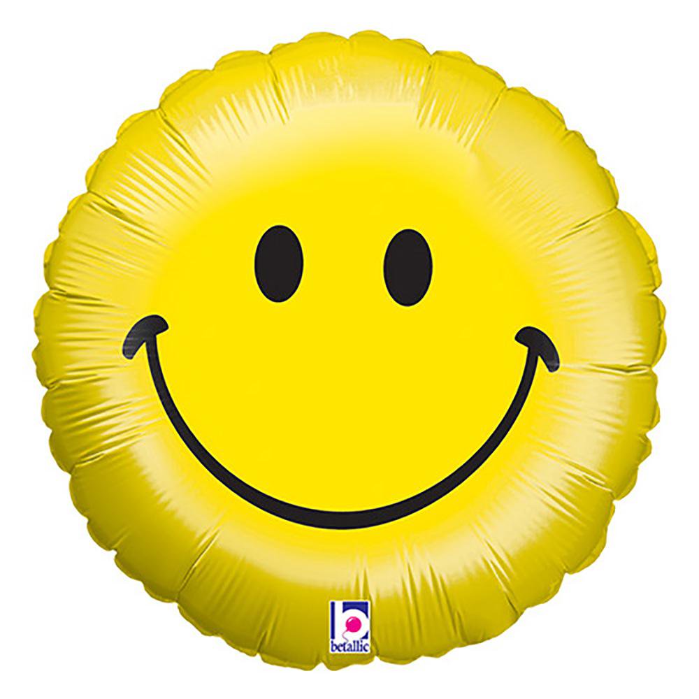 LOONBALLOON Smile Balloons, 18″ SMILEY FACE - Walmart.com - Walmart.com