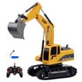 thumbnail image 2 of 1/24 RC Construction Toys Excavadora excavadora con control remoto de 2,4 GHz con sonido LED Tmvgtek juguetes de los niños, 2 of 9
