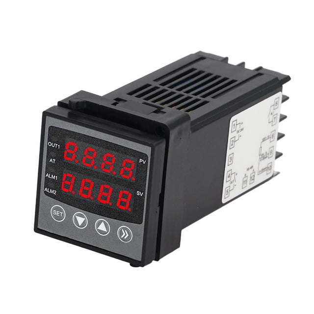 Thermostat à PID, 32 Étapes Programmables Mode Alarme DC24V Contrôleur de Température Intelligent Précis pour Impression pour Plastique