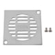 thumbnail image 1 of Rejilla Para Desagüe Coflex Cuadrada 10 Cm Plata, 1 of 3