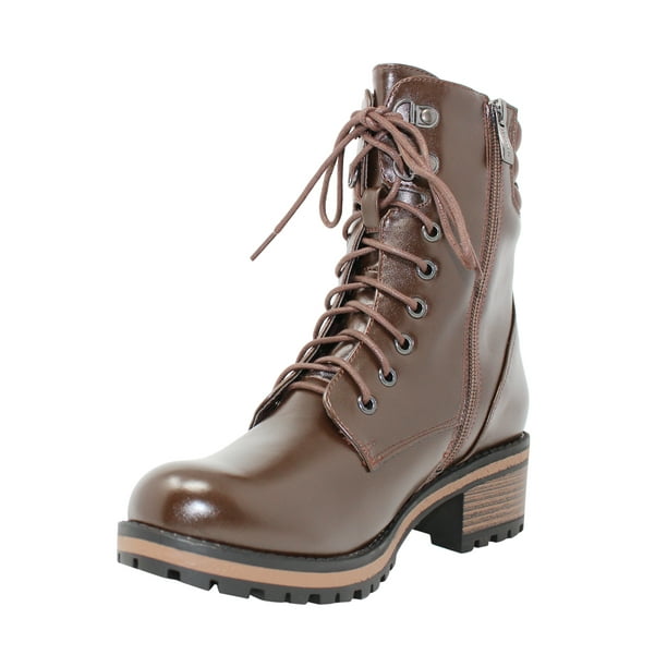Wanted Shoes Wanted Women's Oregon LaceUp Combat Boots
