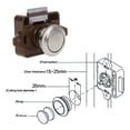 thumbnail image 4 of Camper Car Push Lock RV Caravan Boat Motor Home Cabinet Drawer Latch Button Locks For Furniture Hardware ,Car Accessories, 4 of 7
