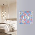 thumbnail image 4 of Yayeee Toggle Light Switch Wall Plate 2-Gang 4.56"x4.48" Decorative Outlet Cover, Pink Daisy, 4 of 7
