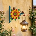 thumbnail image 4 of Aoznliie Wall Hooks, Decorative Metal Wall Hooks with Cute Animal Flower Patterns, Rustproof Iron Hangers for Plant Baskets Lanterns, 9x8 in, 4 of 6