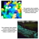 thumbnail image 5 of Wosthever 200 piezas de piedras luminosas, guijarros de jardín brillantes, decoración de acuario, pasarela decorativa oscura, césped para exteriores e Jardín y Patio lago azul Wosthever HA066818-03, 5 of 6