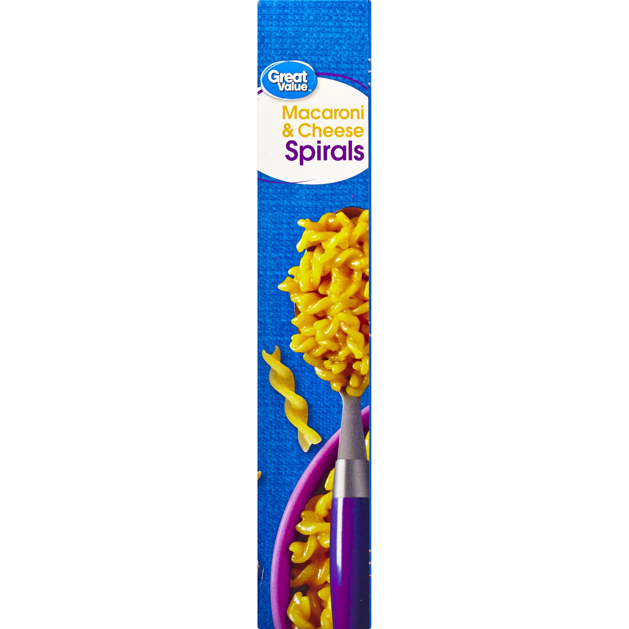 Great Value Macaroni & Cheese Spirals, 6.25 oz - Walmart.com