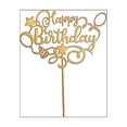 thumbnail image 3 of Happy Birthday Cake Topper – Acrylic, Personalized & Custom Birthday Cake Decoration, 3 of 4