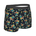 thumbnail image 4 of Uemuo Colorful Turtles Pattern Men's Boxer Briefs,Trunk Anti-Chafing,Comfortable, Durable, and Stylish Underwear-Medium, 4 of 9