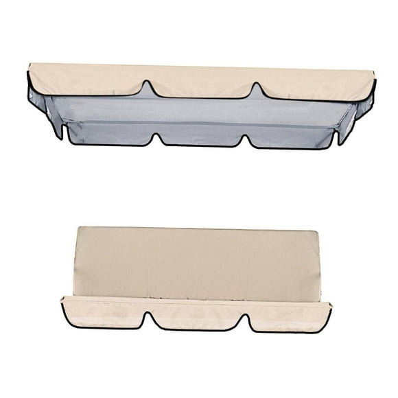 Swing Set Water Patio Swing Cushion Person Swing Seat Beige