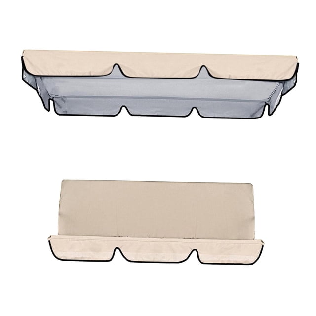Funda de Columpio Gloria Cubierta del Dosel Beige 190x132x15cm
