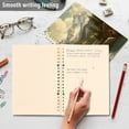 thumbnail image 4 of FORMRS 1-Subject Spiral Notebook 8" x 5" College Ruled 60 Refillable Sheet A5 Hard Cover, 2 Pack, Snow Mountains, 4 of 7