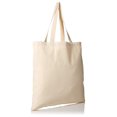 thumbnail image 2 of (12 Pack) 1 Dozen - Heavy Cotton Canvas Tote Bag (Natural), 2 of 7