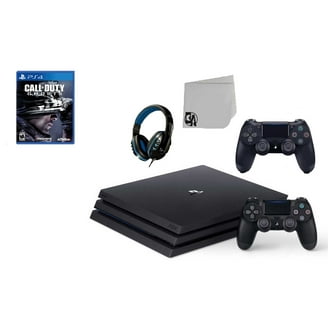 Sony PlayStation 4 Pro 1TB Gaming Console with HDMI Cable and 2 Sony PlayStation 4 Pro 1TB Gaming Console with HDMI Cable and 2