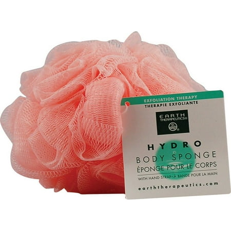 Hydro Body Sponge w/Hand Strap-Peach Earth Therapeutics 1 Sponge