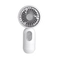 thumbnail image 2 of MORESEC Home 3 Pack Mini Handheld Fan, USB Rechargeable, Portable Personal Cooling, 3 Speeds, Quiet, for Travel, 2 of 8