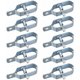 thumbnail image 1 of Tensor de malla de alambre, tensor de cerca, tensores de alambre de púas, kit de conector de tensor de cuerda para alambre de tensión, 10 piezas LO-Ron, 1 of 5