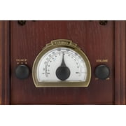ClearClick Retro AM/FM Radio with Bluetooth - Classic Wooden Vintage Retro Style Speaker