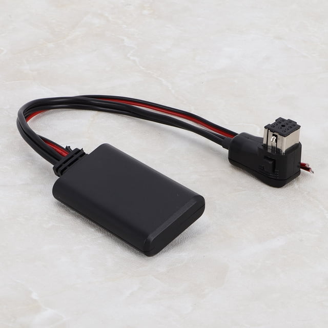 Adaptador Bluetooth, adaptador auxiliar inalámbrico Bluetooth, adaptador estéreo, adaptador Bluetooth para automóvil, aspecto llamativo